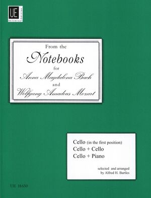 From the Notebooks for Anna Magdalena Bach and Wolfgang Amadeus Mozart