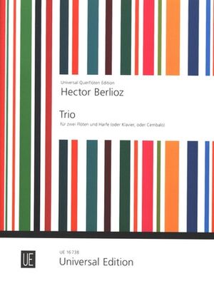 BERLIOZ TRIO 2 Fl Harp (Arpa Piano) (or Pft Cemb)