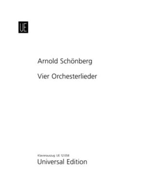 4 Orchestral Songs op. 22