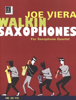 VIERA WALKIN' SAXOPHONES Sax.Quartet