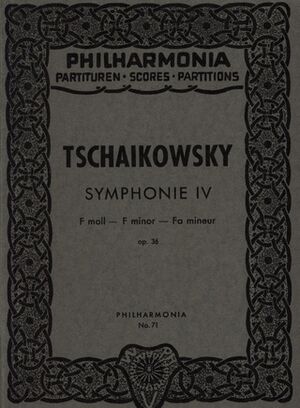 Symphony (sinfonía) No.4 op. 36