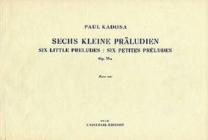 6 Little Preludes op. 35a