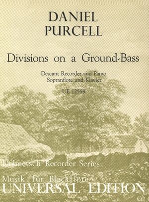 Divisions on a groundbass