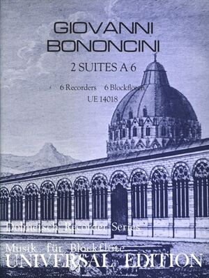 BONONCINI TWO SUITES 6Rec BC aus op.5