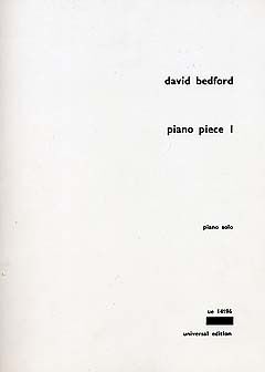 BEDFORD PIANO PIECES I S.Pft