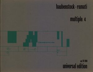 HAUBENSTOCK-RAMATI MULTIPLE 1V Score