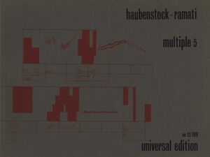 HAUBENSTOCK-RAMATI MULTIPLE V Score