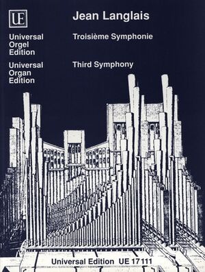 LANGLAIS SYMPHONIE (sinfonía) NO.3 Org