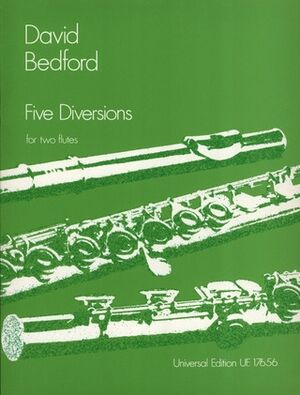 BEDFORD FIVE DIVERSIONS 2Fl op. 89