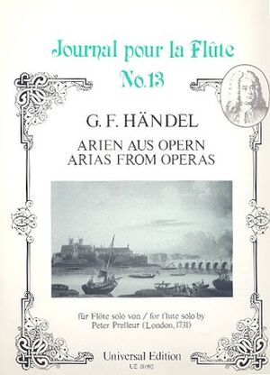 HANDEL ARIAS FROM OPERAS Solo Flute Band 13 (flauta)