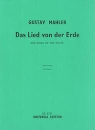 MAHLER SONG OF THE EARTH Vocal Score