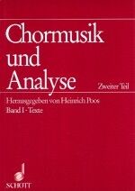Chormusik und Analyse Teil 2