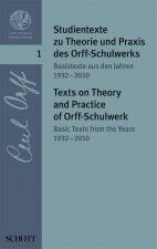 Texts on Theory and Practise of Orff-Schulwerk Band 1