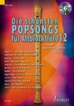 Die schönsten Popsongs für Alt-Blockflöte Band 12 (flauta)