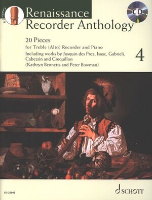 Renaissance Recorder Anthology 4 Vol. 4
