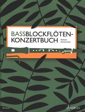 Bassblockflötenkonzertbuch