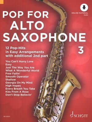 Pop For Alto Saxophone 3 Band 3
