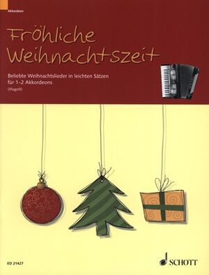 Fröhliche Weihnachtszeit 12 acordeones