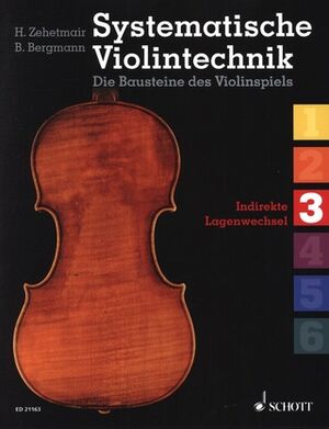 Systematische Violintechnik Band 3