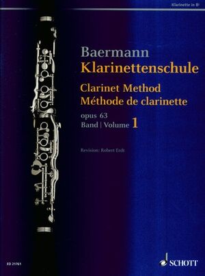 Clarinet Method op. 63 Band 1: No. 1-33
