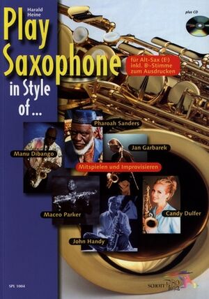 Play Saxophone in Style of ... (Saxo)