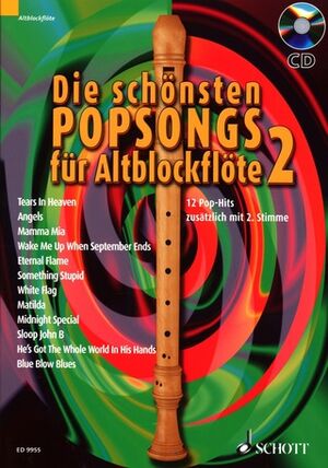 Die schönsten Popsongs für Alt-Blockflöte Band 2