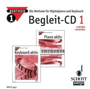 Piano aktiv / Keyboard aktiv Begleit-CD 1