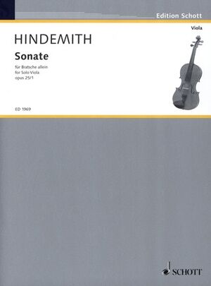 Viola Sonata op. 25/1