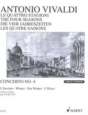 The Four Seasons op. 8/4 RV 297 / PV 442