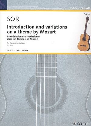 Introduction and variations op. 9