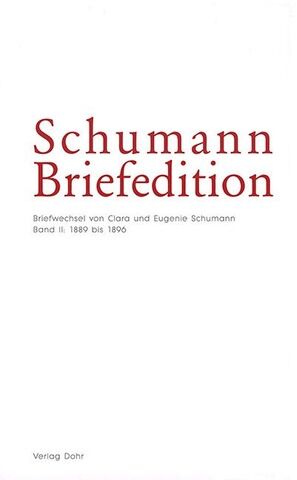 Schumann Briefedition: Eugenie