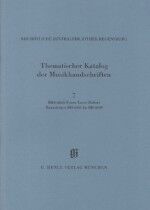 Bibliothek Franz Xaver Haberl Manuskripte BH 6001 bis BH 6949