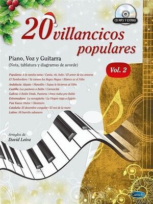 20 Villancicos Populares: Piano, Voz Y Guitarra 2