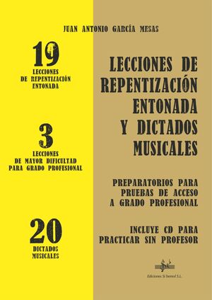 LECCIONES DE REPENTIZACIÓN ENTONADA Y DICTADOS MUSICALES