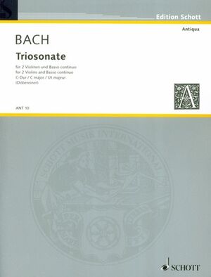 Triosonata C Major BWV 1037