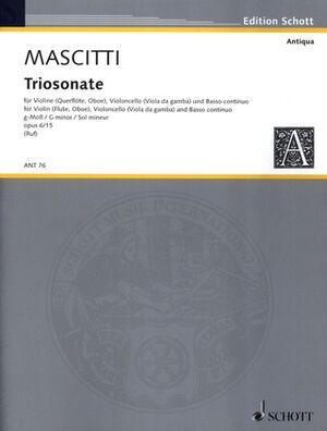 Triosonata g minor op. 6/15