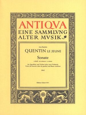 Sonata e minor op. 10/3