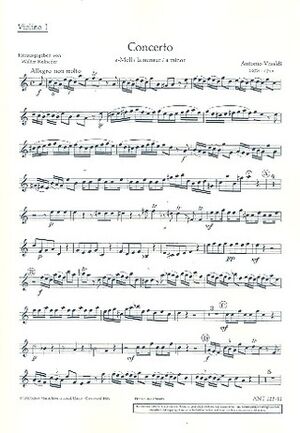 Concerto A minor RV 461/PV 42