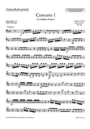 Concerto No. 1 F major op. 10/1 RV 433/PV 261