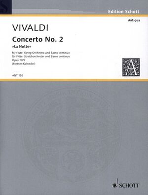 Concerto No. 2 G minor op. 10/2 RV 439/PV 342