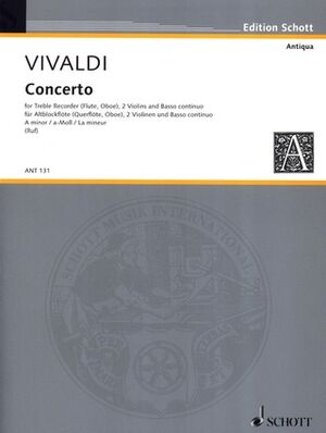Concerto A minor RV 108/PV 77
