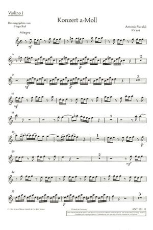 Concerto A minor RV 108/PV 77