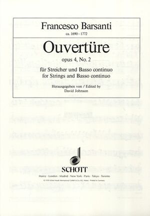 Overture D Minor op. 4/2