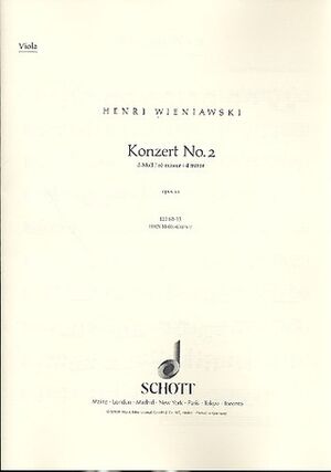 Violin Concerto No. 2 in D Minor op. 22