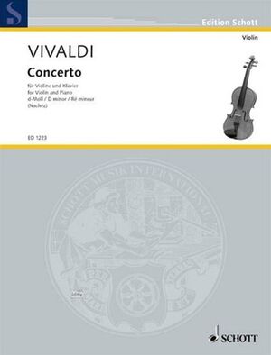 Concerto (concierto) in D Minor RV 244/PV 263