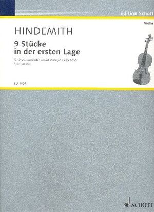 Schulwerk für Instrumental-Zusammenspiel op. 44/1