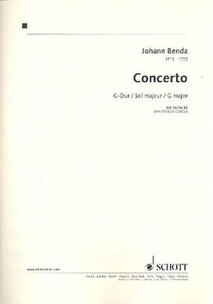 Concerto (concierto) G Major