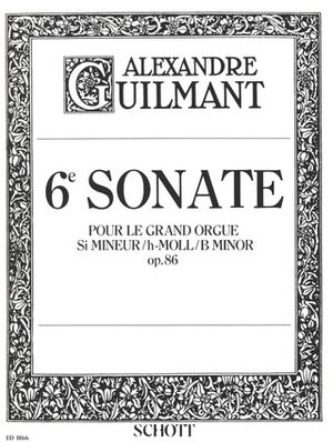 Sonata No. 6 in B Minor op. 86/6