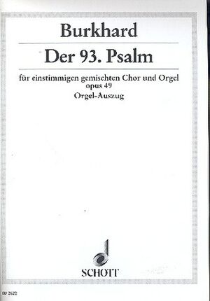 Der 93. Psalm op. 49