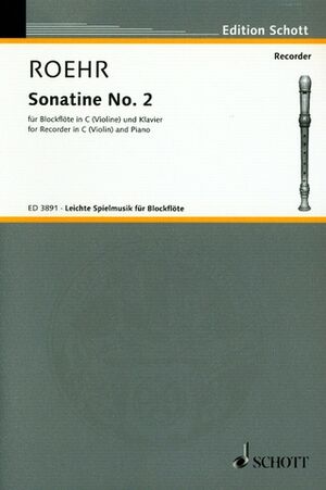 Sonatine, Flauta de pico soprano, piano